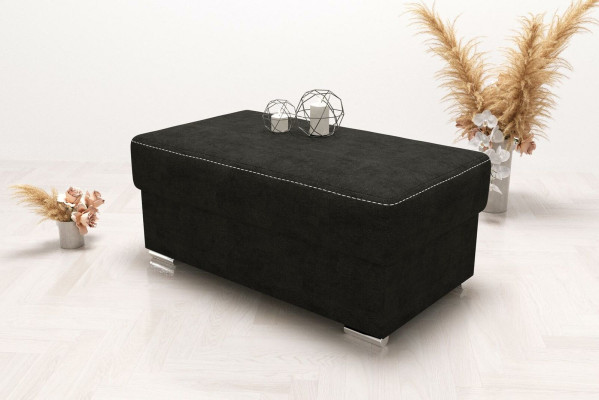 Furniture Living Benches Seat Textile Green Design Ottoman Stool Upholstered Stool Foot