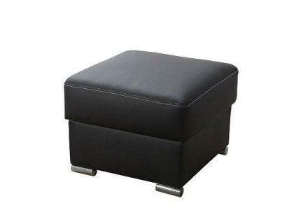 Modern Stool Stool upholstered footrest corner stool in Black Ottoman Stool