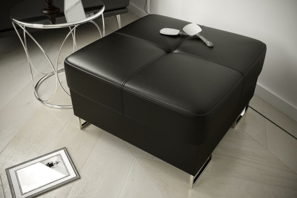 Ottoman Pufa Fabric Textile Ottoman Design Bench seat Footstool Lounge Stool Club