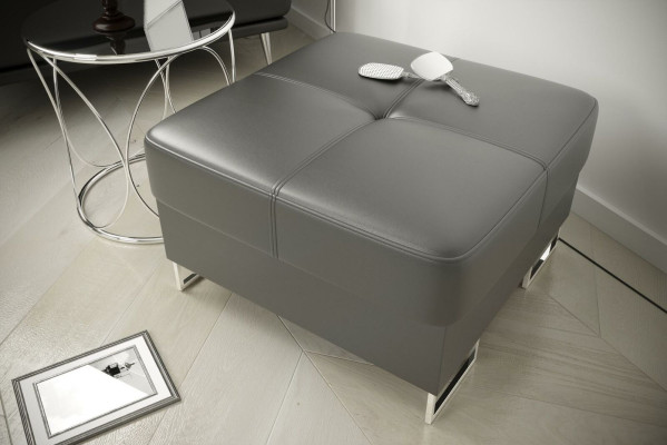 Ottoman Pufa Fabric Textile Ottoman Design Bench seat Footstool Lounge Stool Club