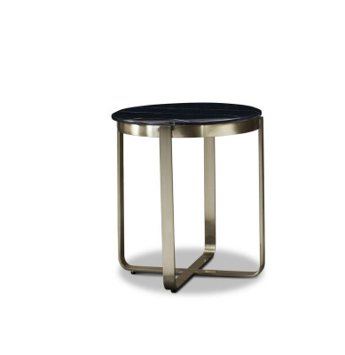 Round Side table Coffee table stainless steel Luxury Furniture Living room