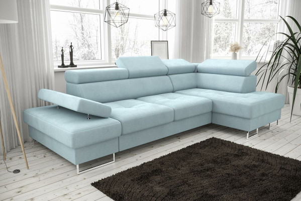 Sofas L-shape Sofa Couch Upholstery Living landscape Design Corner sofa Textile Leather new