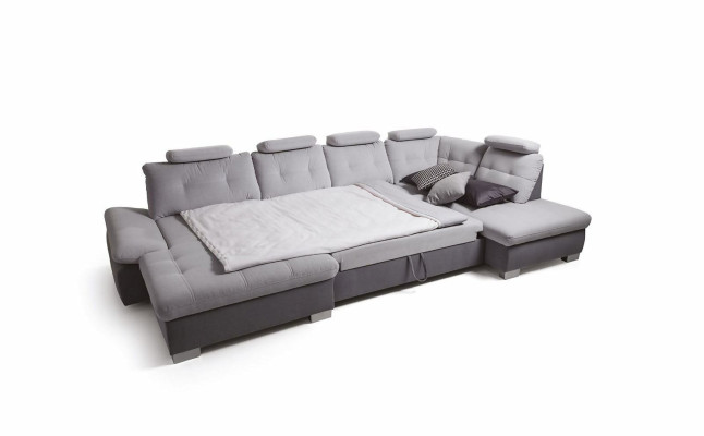 Upholstery Classic Living landscape Living room Corner sofa Suite Sleep Sofas Sofa