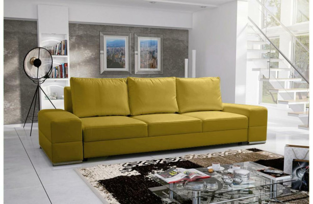 Couch Imitation leather Sofa Noble Design Designer 3 Seater Furniture Classic Furniture xxl