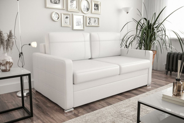 Design 2-seat sofa couch upholstery two-seater couches sofas textile fabric imitation leather