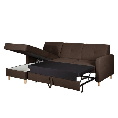 Design Corner sofa Sofa bed Bed function Couch Leather Textile Upholstery Sofas Box