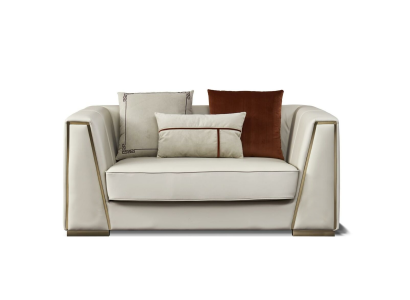 Design Upholstery Seat Couch 2 Seater Two-seater Sofa Sofas Couches Textile Fabric