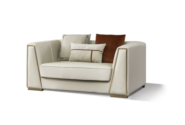 Design Upholstery Seat Couch 2 Seater Two-seater Sofa Sofas Couches Textile Fabric