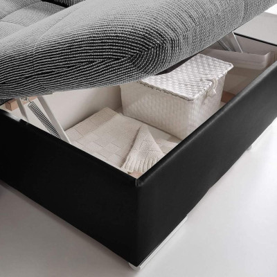 Corner sofa Fabric U-shape Bed function Couch Design Upholstery Textile Leather Corner