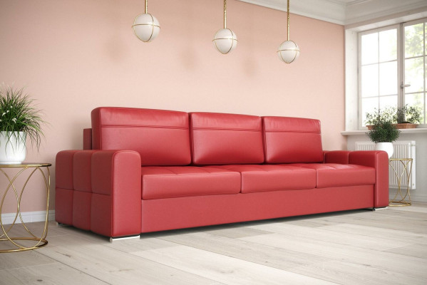 Upholstery Modern Textile Fabric Sofas Three Seater Sofa 3 Seater Bed function Design