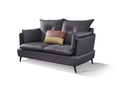 Sofa 2 Seater Design Sofas Upholstery Couches Textile Relax Modern Seat Two-seater