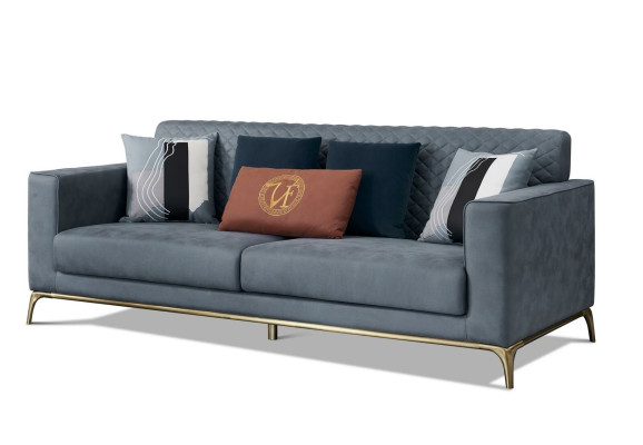 Fabric sofa three seater couch desgin Furniture Italian Furnishings sofas couches
