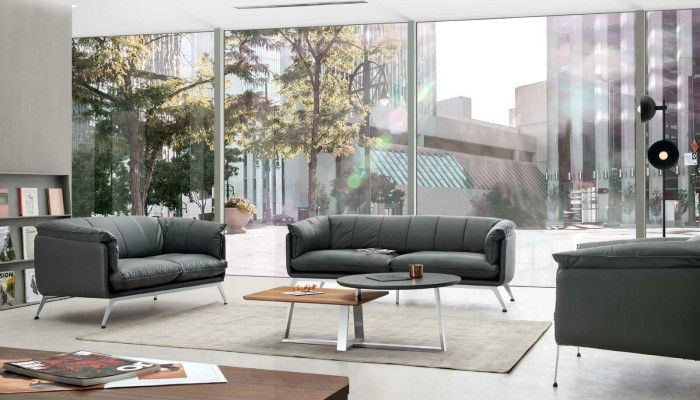 Sofa set 3-1 Seater Set Design Sofas Upholstery Couches Imitation leather Relax
