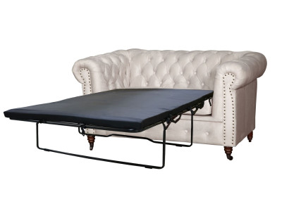 Chesterfield 2 Seater Sofa Office Couch with Bed function Sofas Couches Two-seater