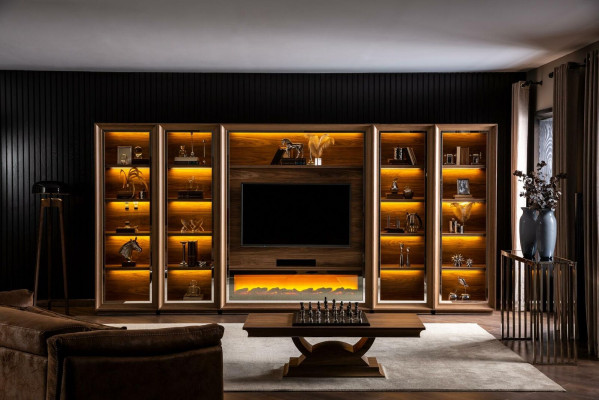 Luxury wall unit attached wall wall unit living walls with fireplace coffee table