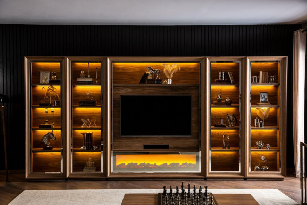 Luxury wall unit attached wall wall unit living walls with fireplace coffee table