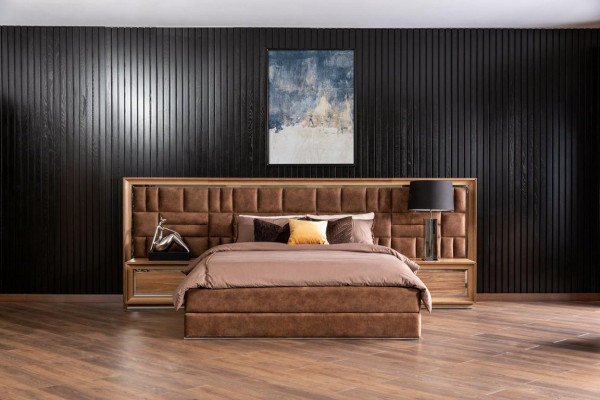 Hotel Bedroom Furniture Complete Furnishings Chest of drawers Wardrobe Bed 6pcs
