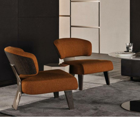 Design Armchair Couch Sofa Relax Fabric Luxury Lounge TV Club Seater