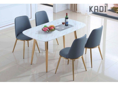 Complete Set Dining table + 4 Chairs Dining room Set Ess Group Tables 5pcs