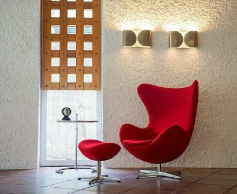 Luxury Colorful Relax Textile Lounge Club Upholstery Armchair Design Couch Sofa