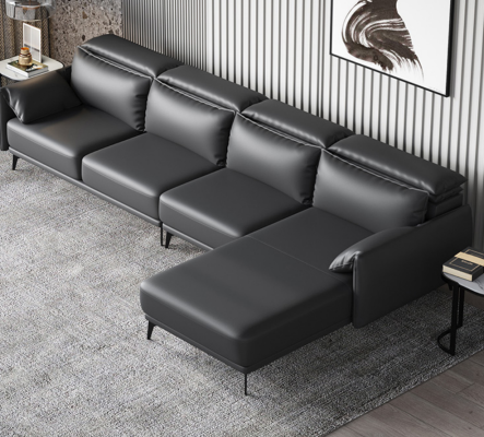 Designer leather sofa Corner sofa Upholstery Corner Couch Seat Corner L-shape Suite Sofa new