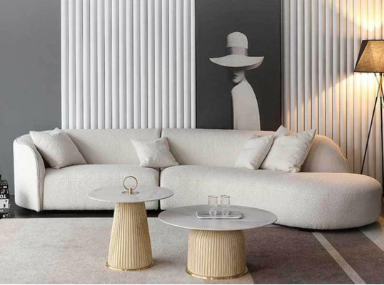 Sofa L-shape Sofa Living landscape Relax Seat Design Couch Lounge Sofas Textile new