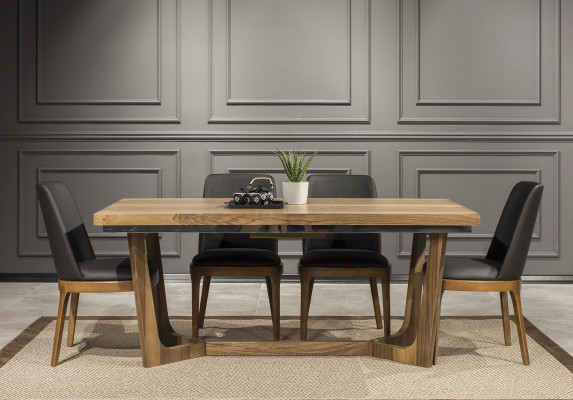 Dining table Table Kitchen Table Luxurious Practical Wood Modern Style new