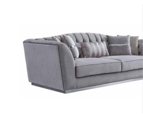 Upholstered sofa 3-seater comfortable luxurious in sofa couch modern style 286cm
