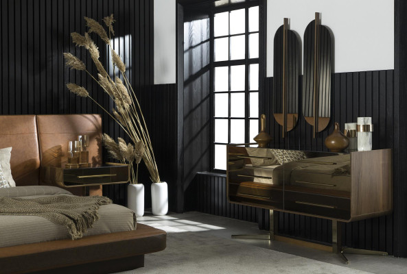 Chest of drawers with Mirror Modern Chest of drawers with Mirror Luxury Moder design Bedroom