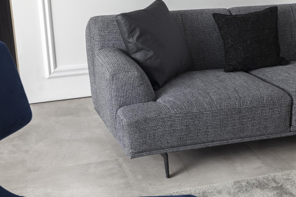 Couch Four Seater Upholstery Furniture Fabric Sofa Couch 284cm Couches Big Sofas