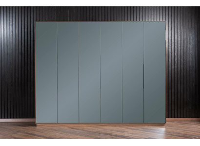 Wardrobe Wardrobe Furniture Bedroom 265cm Clothes cupboards Wood