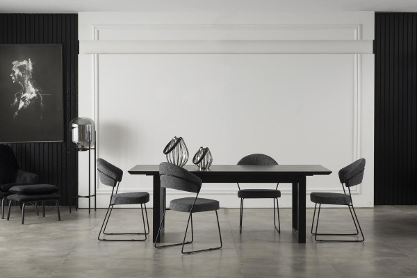 Dining room table with 4 armchairs dining set dining set furniture 5 pieces. set