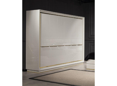 Wardrobe Modern Comfortable in White with luxurious storage space
