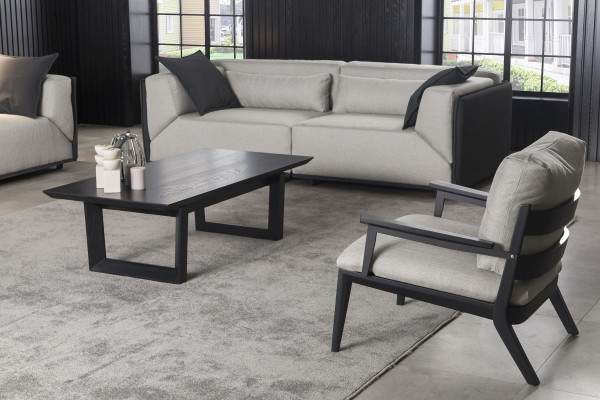 Sofa set 3+1 Seater Couch Upholstery Furniture Coffee table Sofa Table 3pcs. set