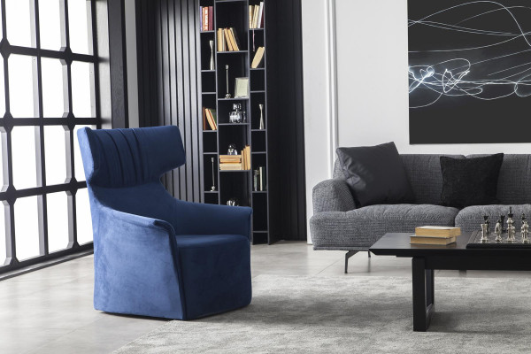 Sofa set Table Gray 4+1 Seater Suite Seat cushions Furniture Textile 3-piece