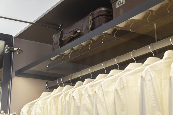 Designer Wardrobe Transparent Wardrobe Furniture Sliding Doors Cabinets