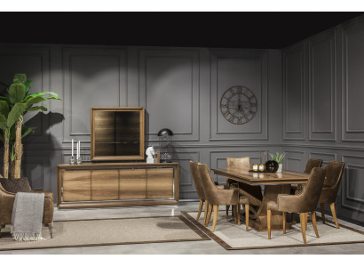 Dining room Set Dining set Chair Set Chest of drawers Sideboard Table Suite 9pcs
