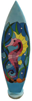 Seahorse Design Figure Statue Surfboard Handcraft Sculptures Figures Statues