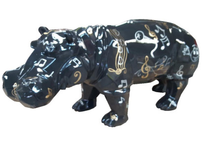 Decorative Statue House Decoration Statue Sculpture Abstract Design Figure Hippopotamus 100cm new