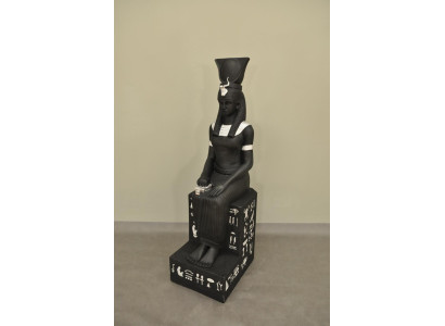 Egyptian Pharaoh Statue Sculpture Figures Sculptures Decoration Decorative Figure 123cm