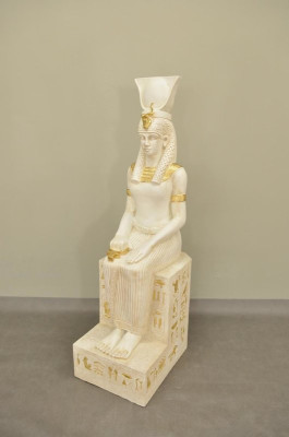 Egyptian Pharaoh Statue Sculpture Figures Sculptures Decoration Decorative Figure 123cm
