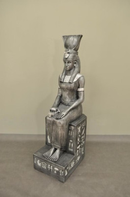 Egyptian Pharaoh Statue Sculpture Figures Sculptures Decoration Decorative Figure 123cm