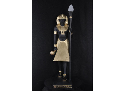 Floor lamp sculpture figure lamps light fixture Egypt statue figures sculptures 2876