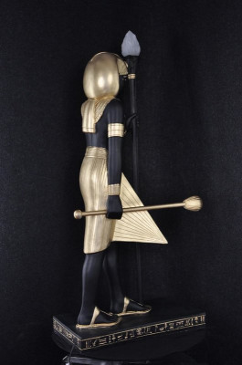Floor lamp sculpture figure lamps light fixture Egypt statue figures sculptures 2876