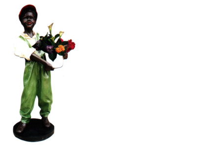 Design Florist Figure Statue Sculpture Figures Sculptures Decoration 7059