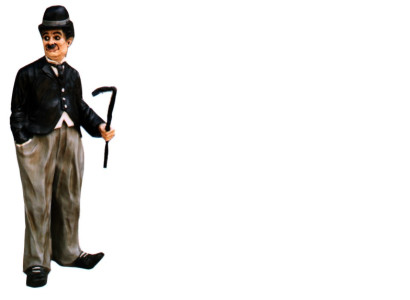 Design Chaplin Figure Statue Sculpture Figures Sculptures Decoration Deco 5358 new