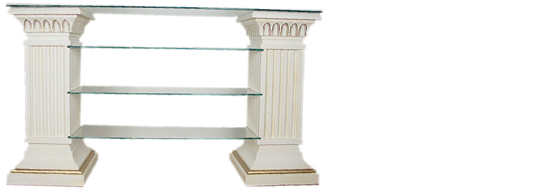 Design Display case Shelf Glass Column Wardrobe Showcases Shelves Wardrobe Living room 1848