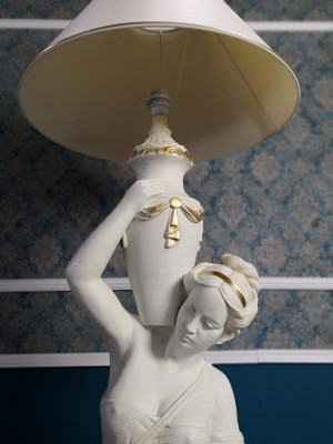 Living room floor lamp Light fixture Standing lights XXL Design Lamp Figure Sculpture new