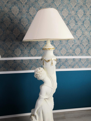 Living room floor lamp Light fixture Standing lights XXL Design Lamp Figure Sculpture new