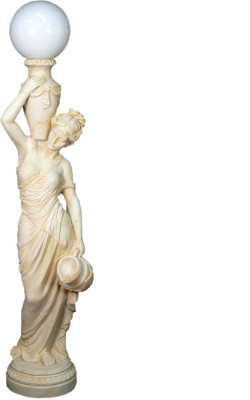 Antique Style Figure Life Size with Lighting Floor Lamp Lamp Lamps Floor Lamp